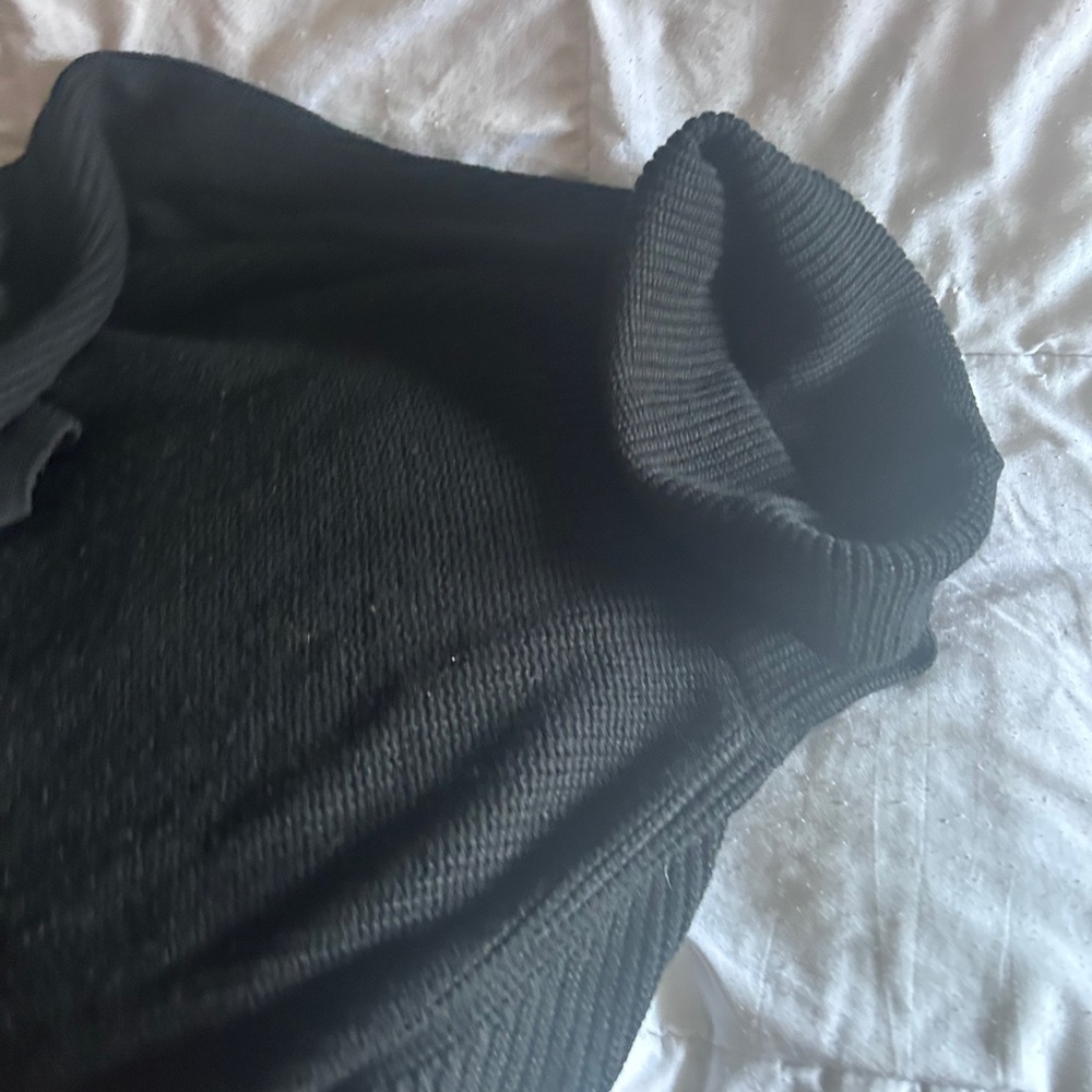 Sweater turtleneck long with 2 side pocket one size fits all